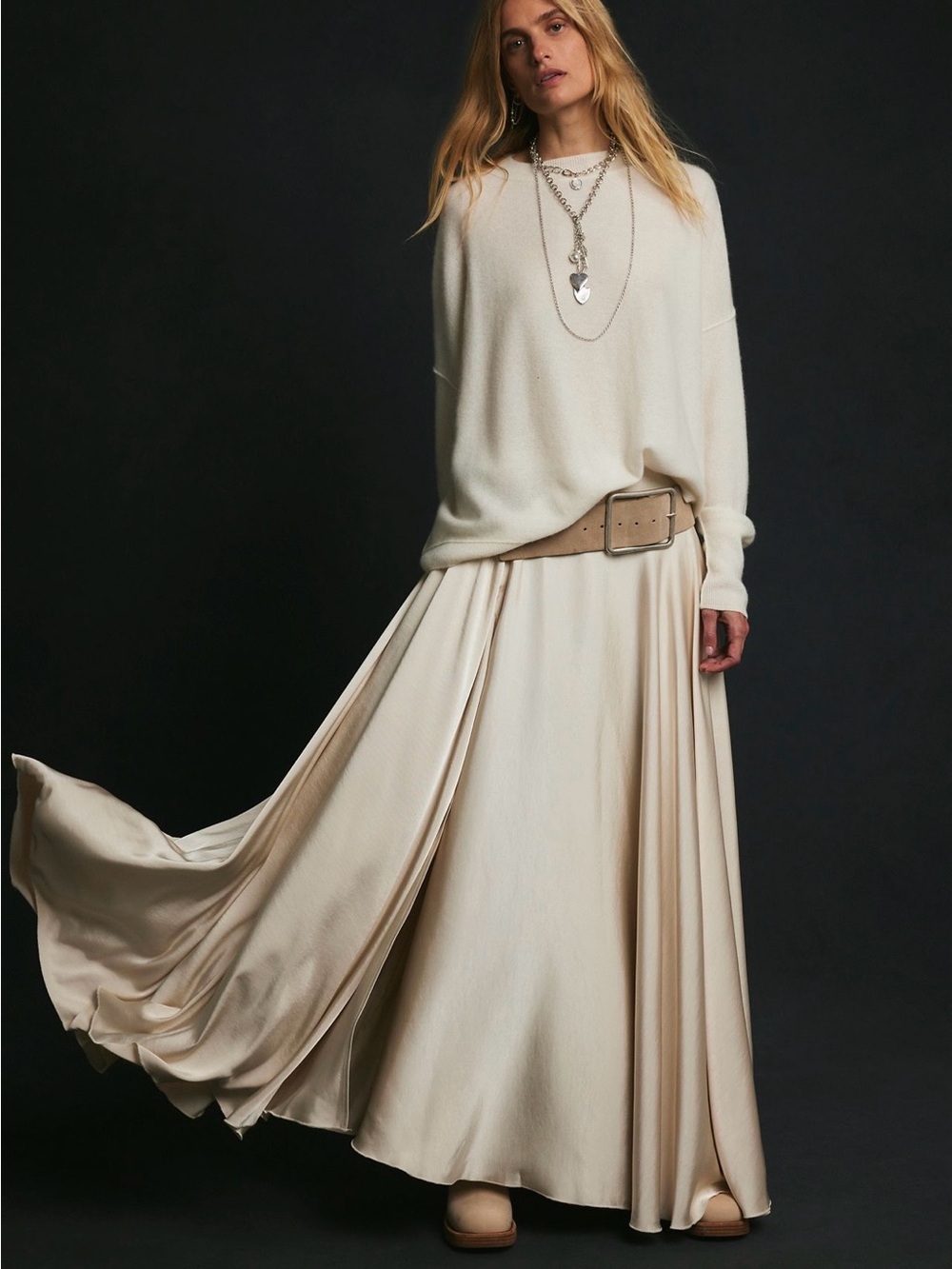 Free People Chilco Maxi Skirt